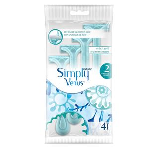 Gillette Simply Venus Disposable Razors for Women 4Pcs